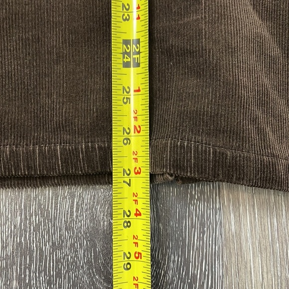 Women's Thick Brown Corduroy Jacket - Picture 9 of 16